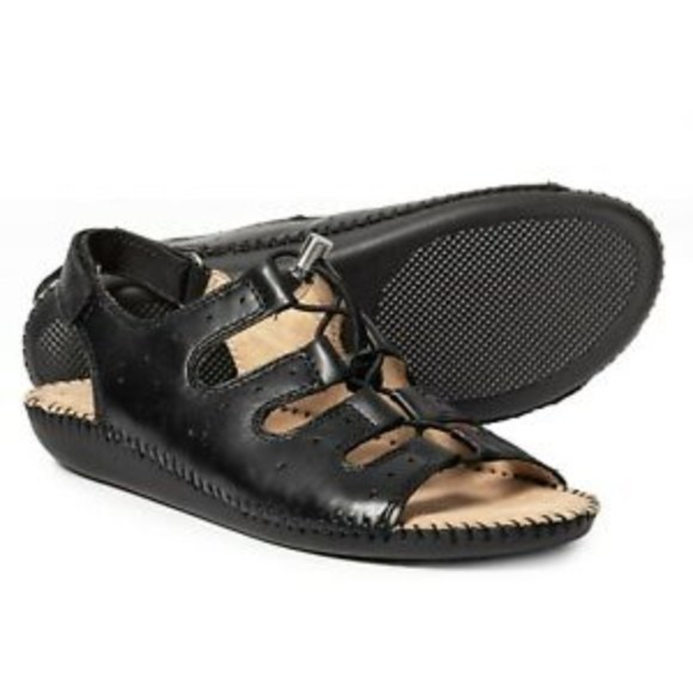 NATURALIZER Women's Selene Comfort Gladiator Cushioned Strappy Sandals Shoes 6.5